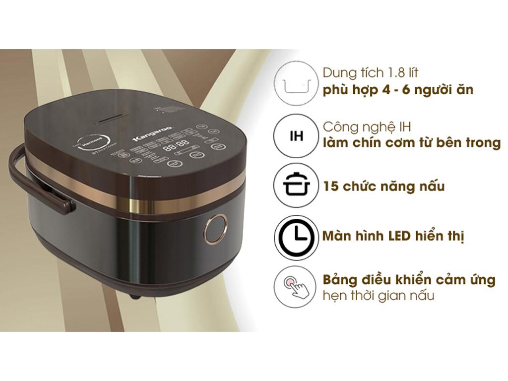Nồi cơm điện cao tần Kangaroo KG599N hay Nagakawa NAG0102: Lựa chọn nào tốt hơn?