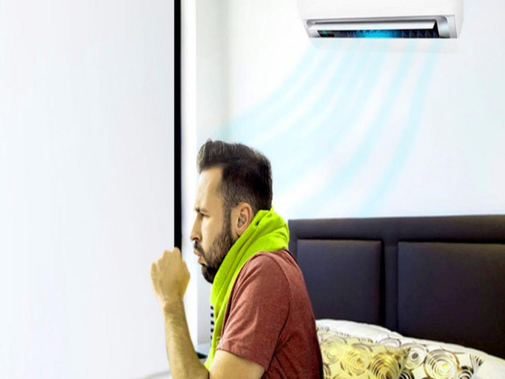 Cách nằm điều hòa qua đêm không bị đau họng, nghẹt mũi, ngứa rát cổ