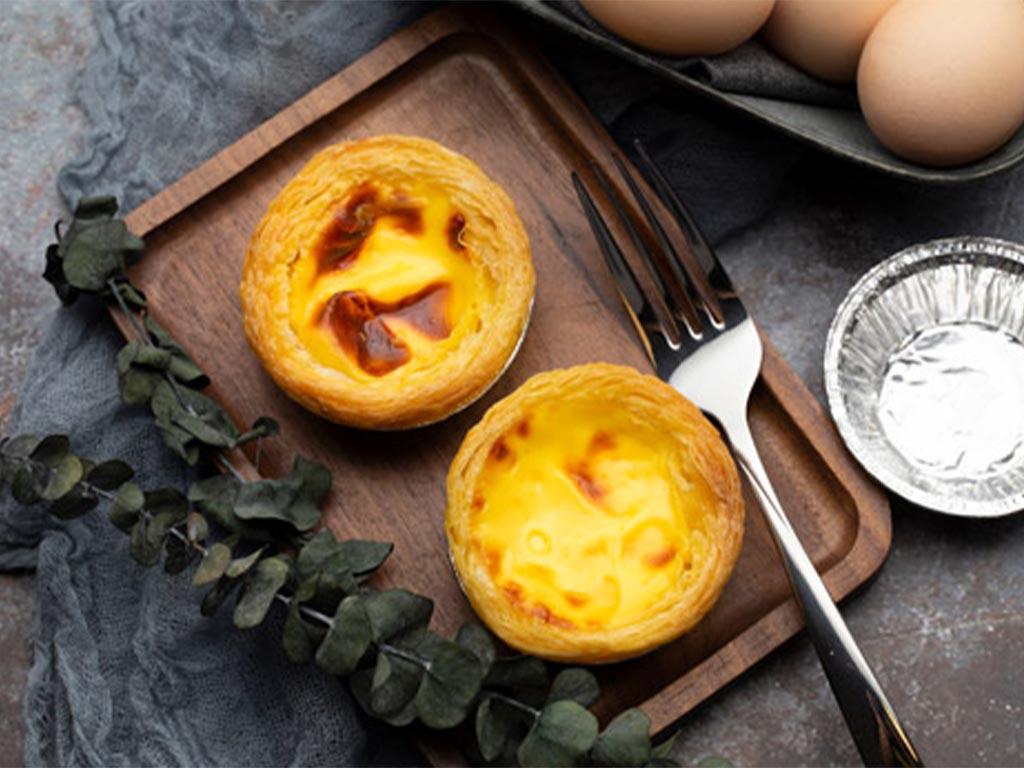 Làm bánh Tart trứng bằng nồi cơm điện vỏ giòn xốp chỉ 30 phút