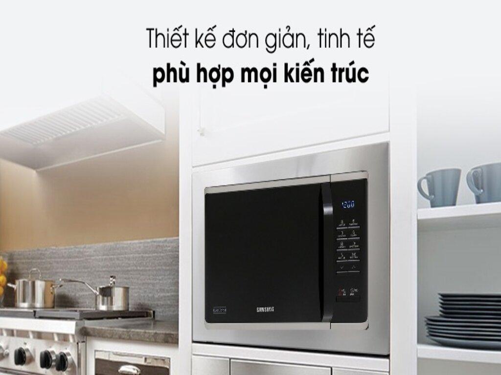 REVIEW Lò Vi Sóng Samsung MS23K3513AS 23L 800W: Tính Năng, Thiết Kế và Hiệu Suất