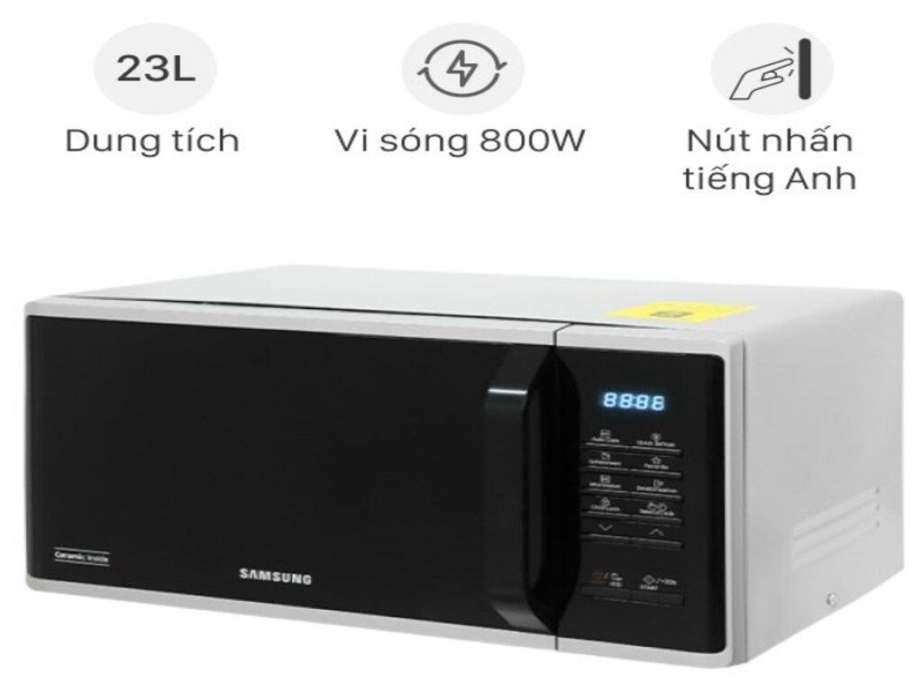 Lò vi sóng Samsung MS23K3513AS 23L 800W có tốt không