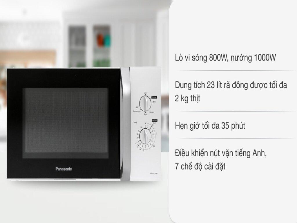 REVIEW Lò Vi Sóng Panasonic NN-GM34JMYUE : Trợ Thủ Đắc Lực Cho Căn Bếp Gia Đình
