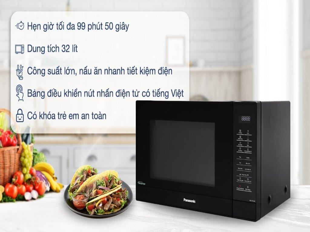 Lò vi sóng Panasonic Inverter NN-ST65JBYUE có tốt không
