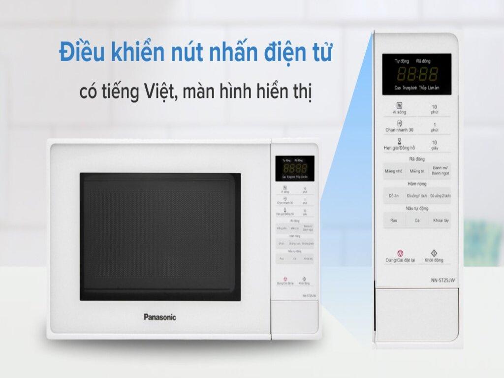 lò vi sóng Panasonic NN-ST25JWYUE 20 lít có tốt không