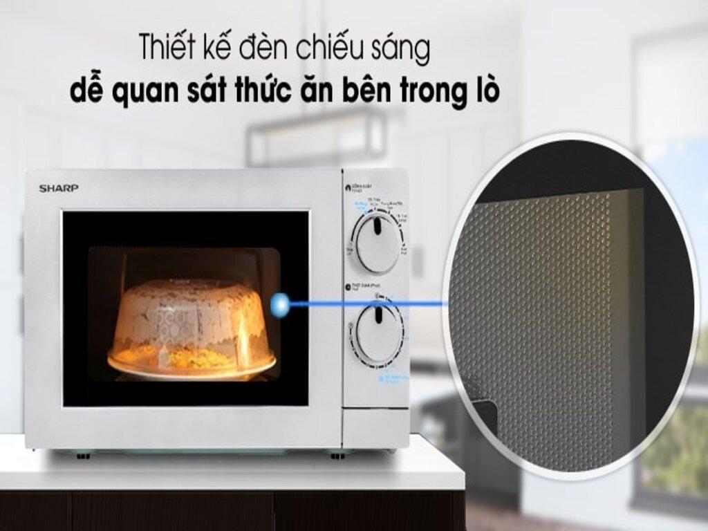 Lò vi sóng Sharp R-209VN-SK có tốt không