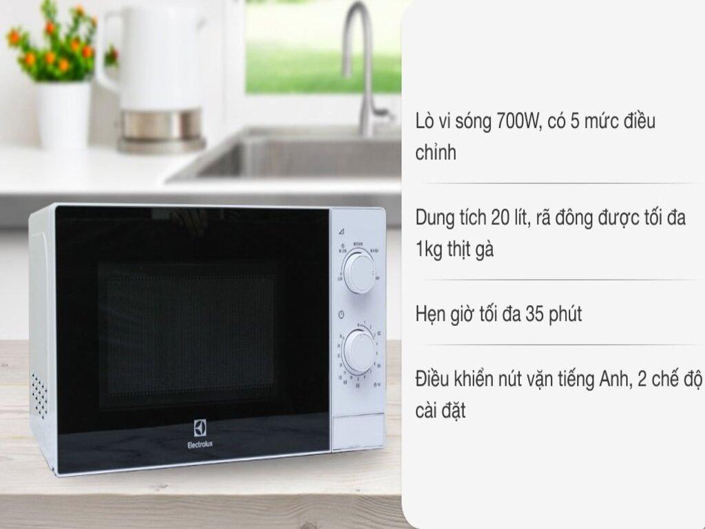 giá lò vi sóng Electrolux EMM2022MW