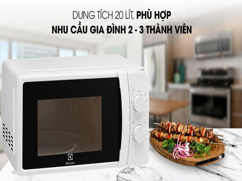 nướng thịt bằng lò vi sóng Electrolux