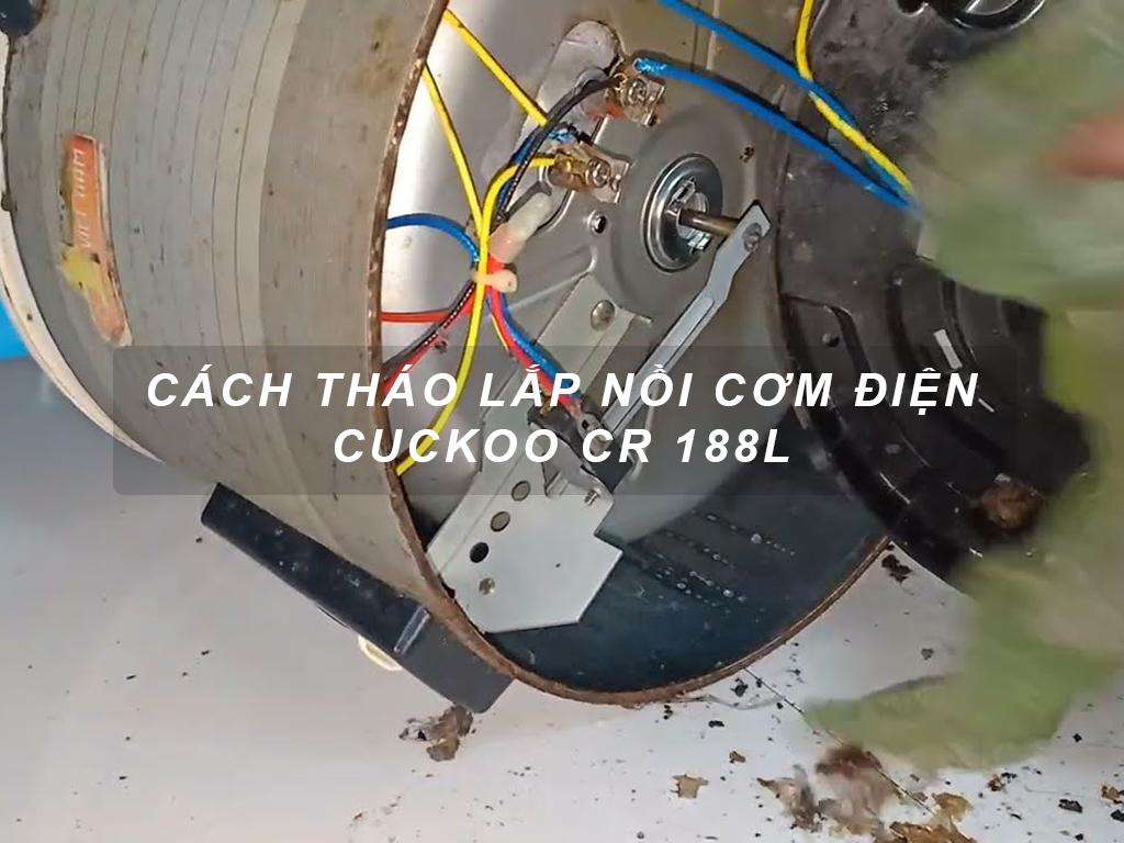Review cách tháo lắp nồi cơm điện Cuckoo CR 188J đơn giản - nhanh gọn