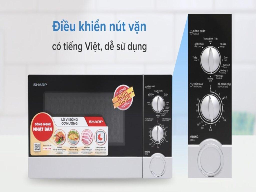 lò vi sóng sharp có nướng