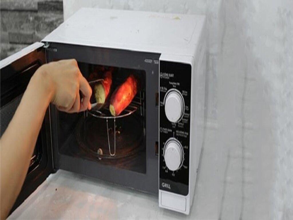 Chế độ nướng của lò vi sóng Sharp