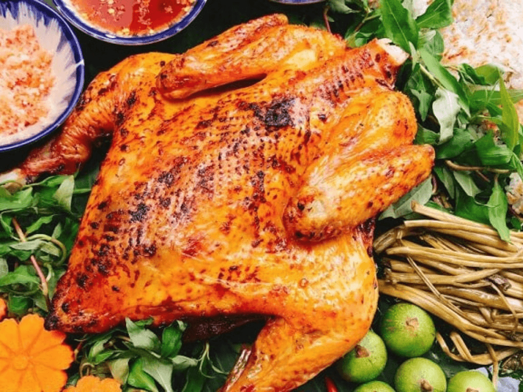 Trổ tài với cách làm gà nướng ngũ vị bằng nồi chiên không dầu thơm ngon đậm đà hương vị
