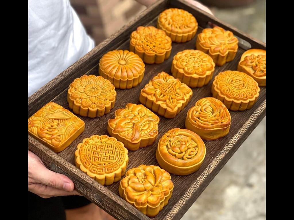 cách làm bánh trung thu không cần lò nướng thơm ngon
