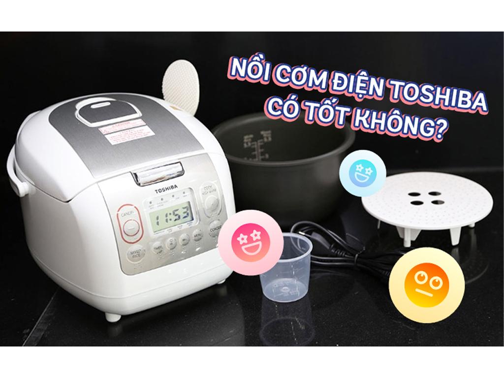 Hướng dẫn sử dụng nồi cơm điện Toshiba 1L RC 10NMF WT(VN) - giá nồi cơm điện Toshiba