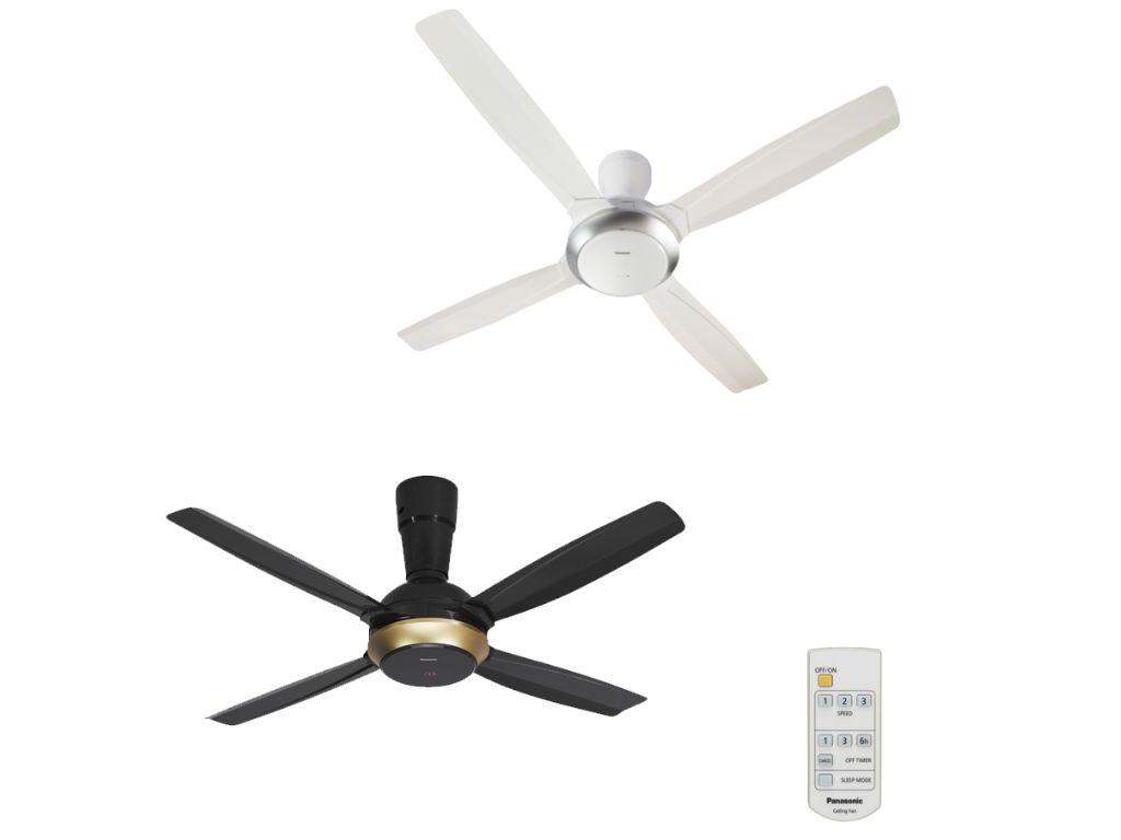 Đánh giá quạt trần Panasonic 4 cánh F-56XPG hiện đại, có điều khiển, chính hãng