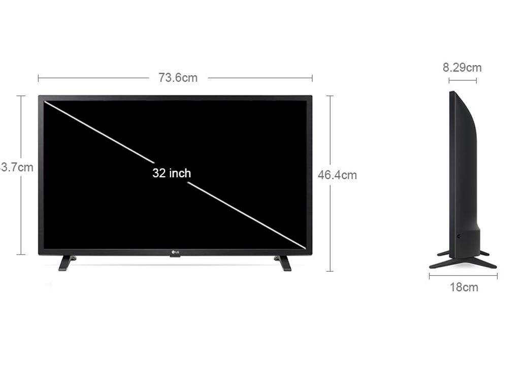 Smart tivi giá rẻ dưới 5 triệu tivi 32 inch LG 32LQ636BPSA 4K HDR ...