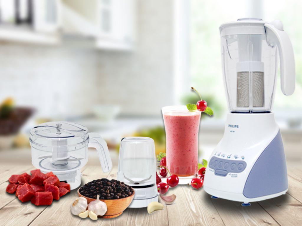 Cách sử dụng các chức năng đa dạng của máy xay sinh tố Philips HR2118