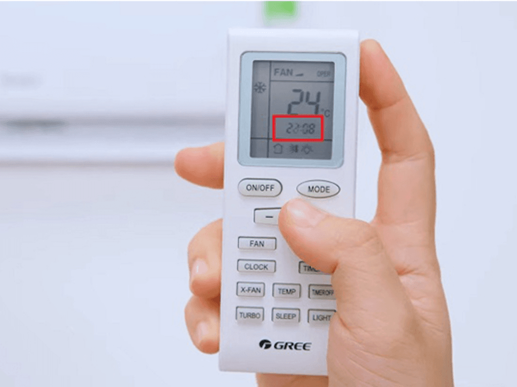Hướng dẫn cách tắt hẹn giờ điều hòa Gree đơn giản chỉ với vài thao tác