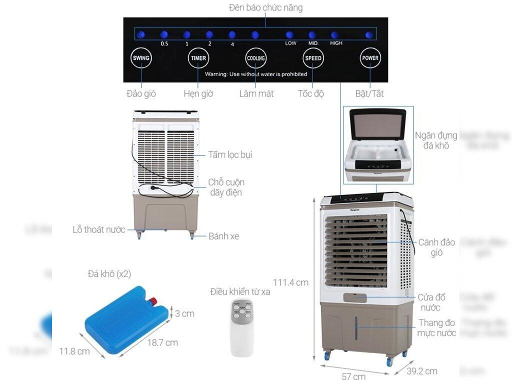 quạt điều hoà Kangaroo KG50F79