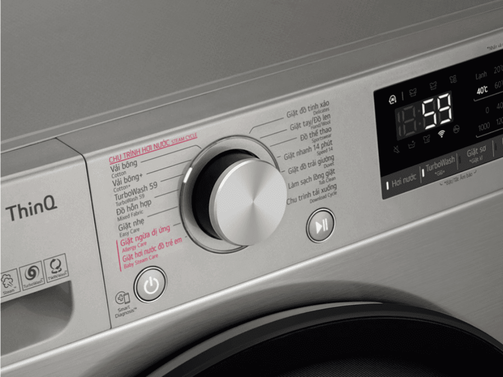 Chu trình tải xuống của máy giặt LG là gì? Điện máy Htech giải mã chi tiết