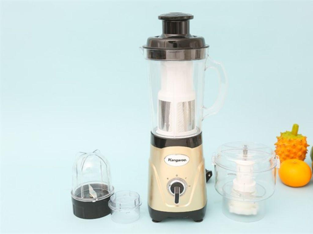 Review máy xay sinh tố Kangaroo KG3B6M 3 cối: Công năng đặc biệt - Chất lượng - Giá rẻ - Giao ngay!