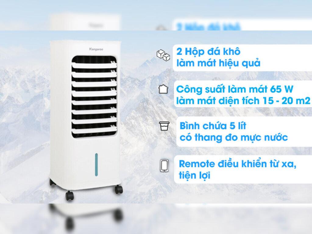 So sánh giữa quạt điều hòa và quạt hơi nước