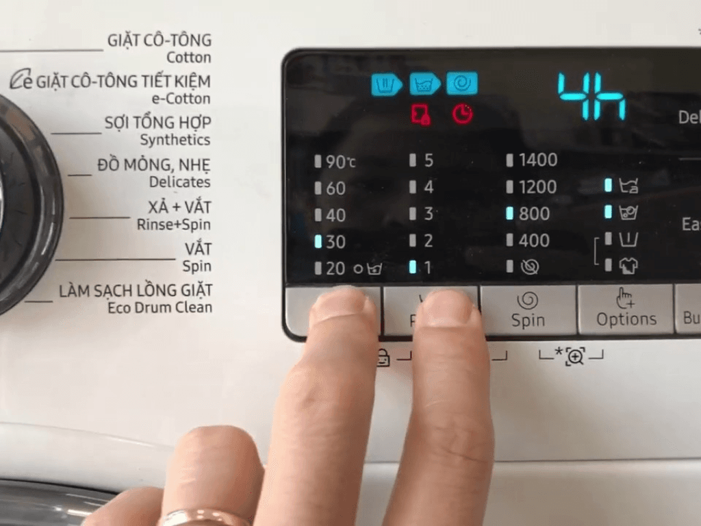 Các ký hiệu trên máy giặt Samsung nghĩa là gì? Điện máy Htech giải thích dễ hiểu