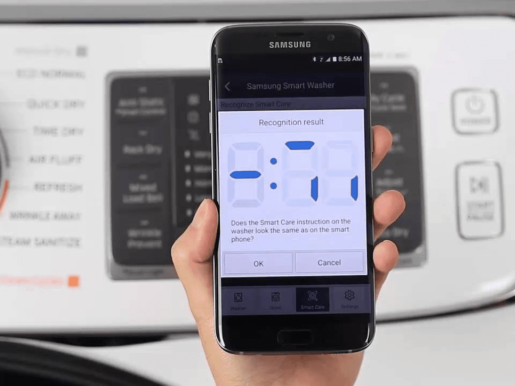 Cách sử dụng máy giặt Samsung Smart Care để chẩn đoán lỗi dễ dàng