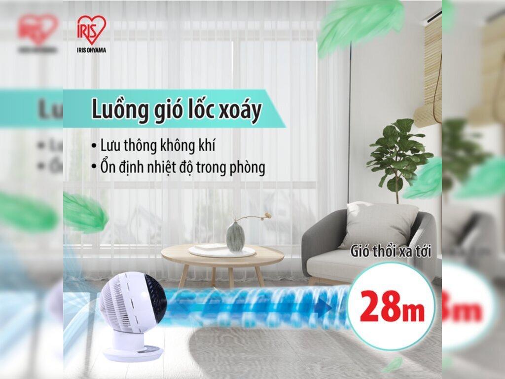 5 Mẫu quạt Iris Ohyama đối lưu không khí cao cấp, đa năng và tiện dụng