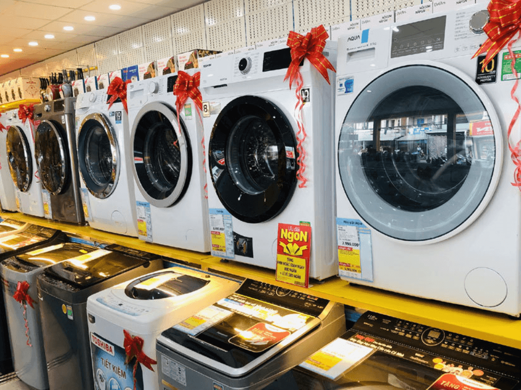 Máy giặt LG 8kg cửa ngang giá bao nhiêu? Kinh nghiệm mua sắm thông minh