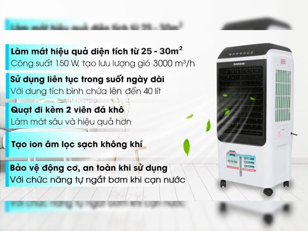 quạt điều hòa Sunhouse SHD7727