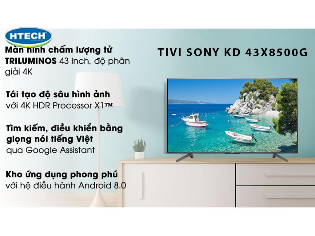 Tivi Sony 4K 43 inch KD 43X8500G và tất cả các lỗi khi sửa chữa tivi cần lưu ý