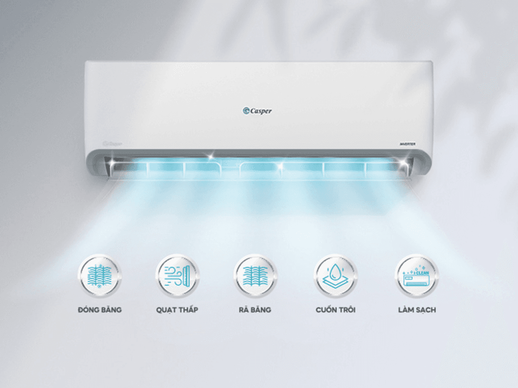 Điều hòa Casper 9000BTU giá bao nhiêu? Cập nhật thông tin