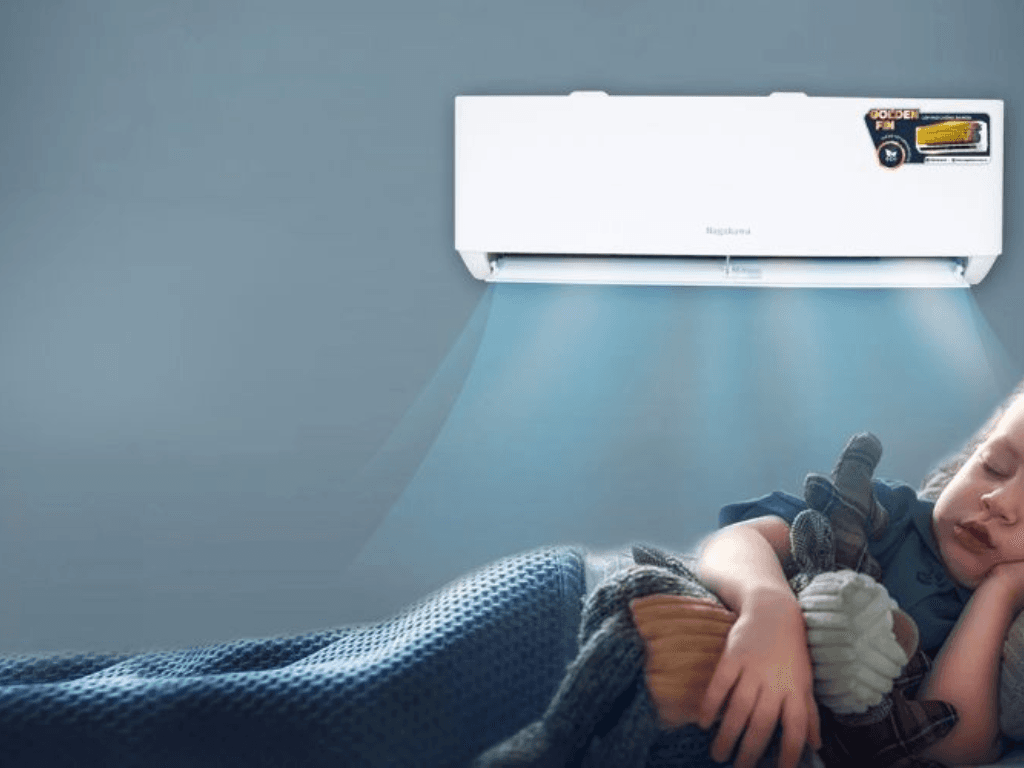 Làm thế nào để chuyển độ F sang độ C trên điều hòa Nagakawa?