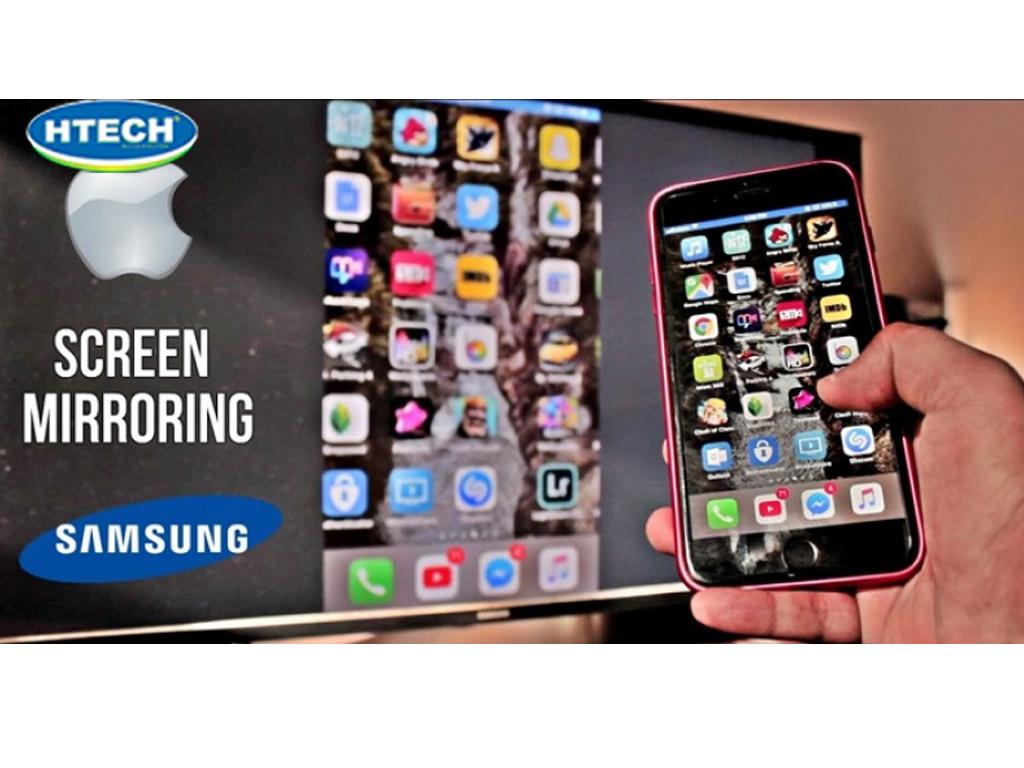 Phản chiếu màn hình Iphone lên tivi 4 cách. Lưu ý khi kết nối điện thoại với tivi
