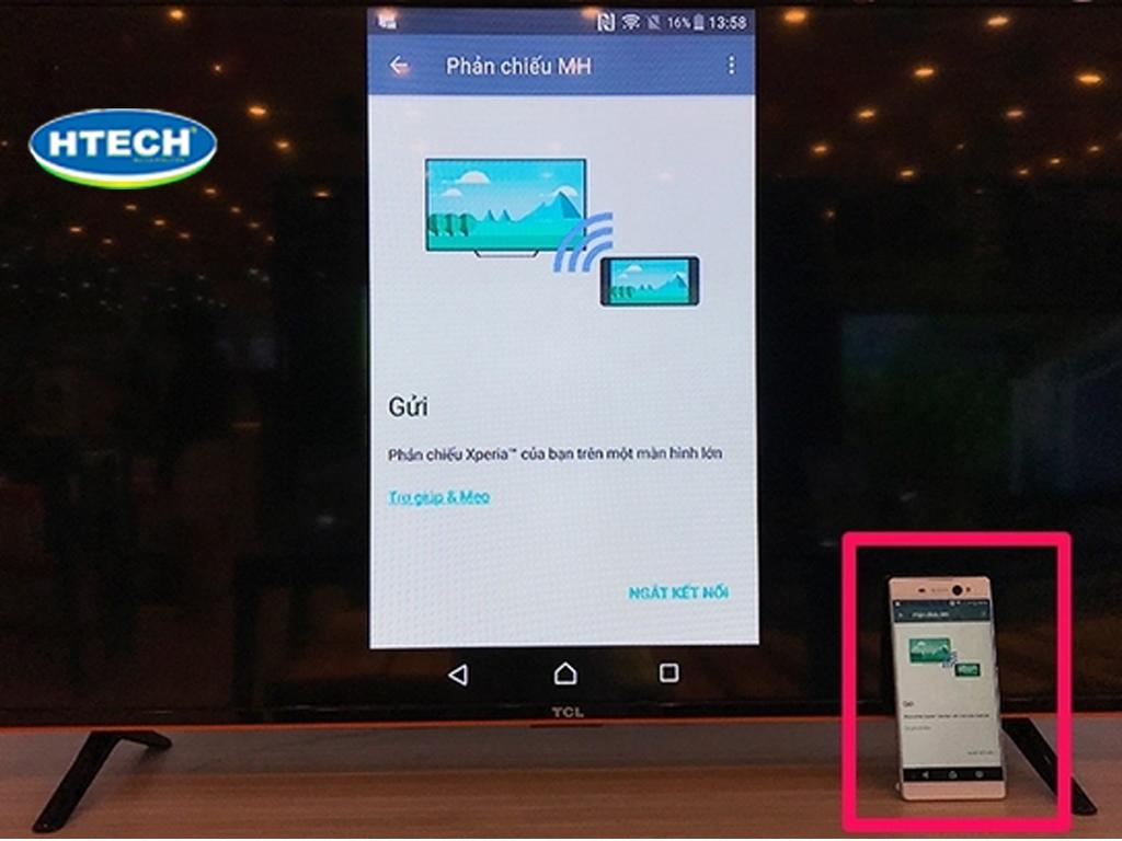 Phản chiếu màn hình Iphone lên tivi TCL từng bước. Sửa tivi lỗi thường gặp