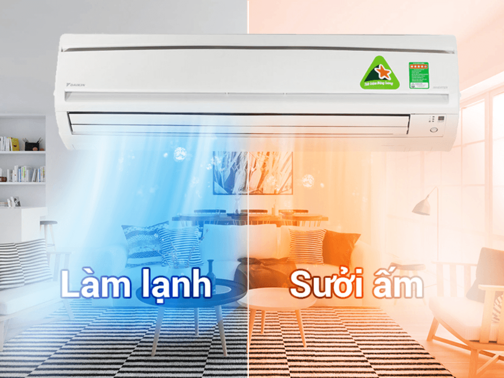 Điều hòa 2 chiều loại nào tốt? Gợi ý mua sắm từ Htech