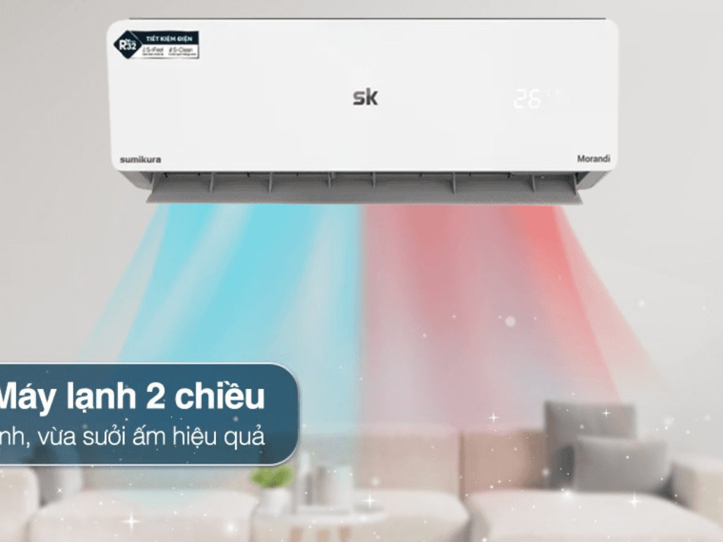 Lưu ý khi lựa chọn điều hòa Sumikura 2 chiều 12000BTU