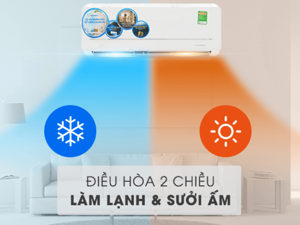 Kinh nghiệm mua điều hòa 2 chiều chuyên gia gợi ý cho bạn