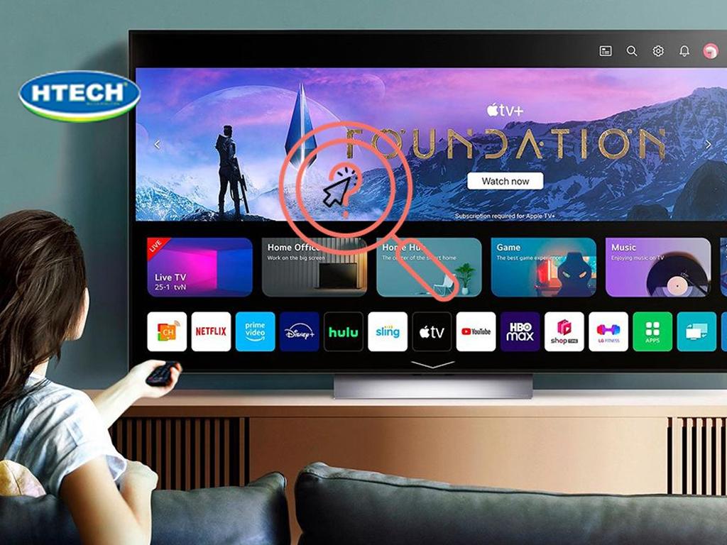 Điều khiển tivi LG bị mất chuột phải làm sao? Sửa tivi LG 24/7