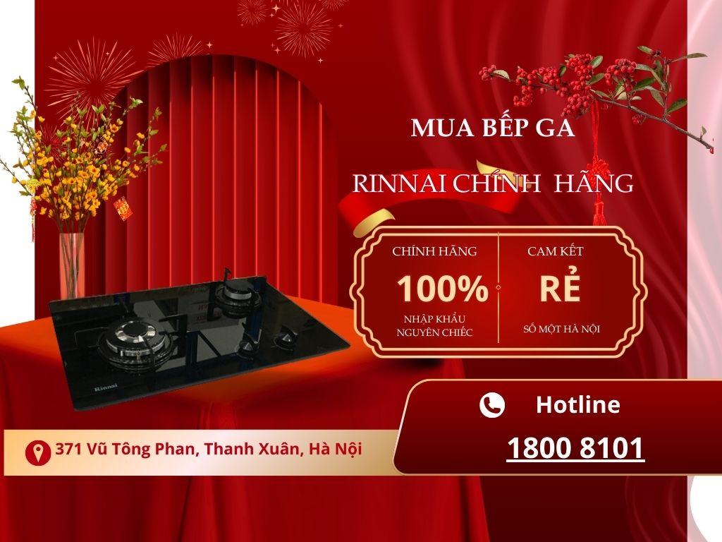 Mua bếp ga rinnai chính hãng ở đâu rẻ số 1 Hà Nội. Mẹo mua bếp ga Rinnai Nhật