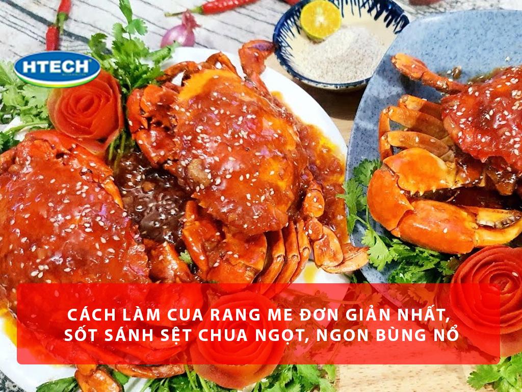 Cách làm cua rang me đơn giản nhất, sốt sánh sệt chua ngọt, ngon bùng nổ