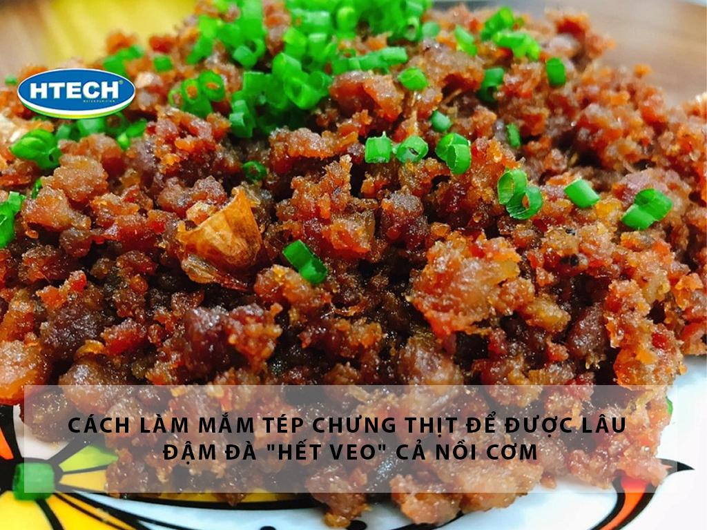 Cách làm mắm tép chưng thịt để được lâu đậm đà "hết veo" cả nồi cơm