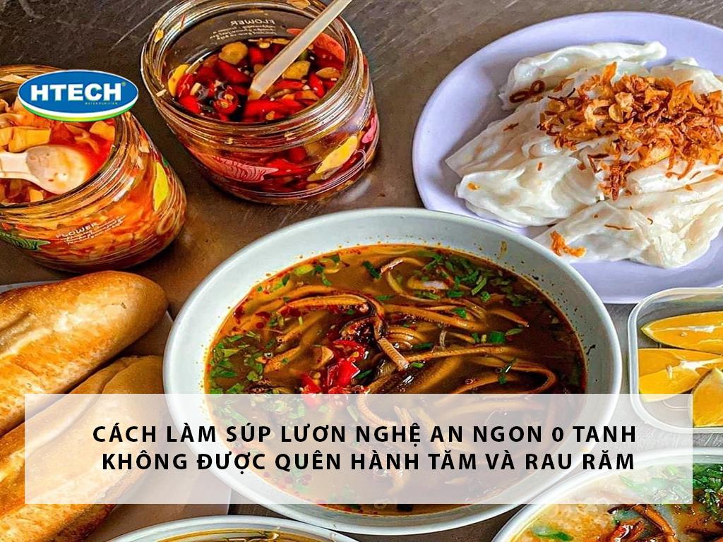 Cách làm súp lươn Nghệ An ngon 0 tanh chấm bánh mì ngon "quên sầu"