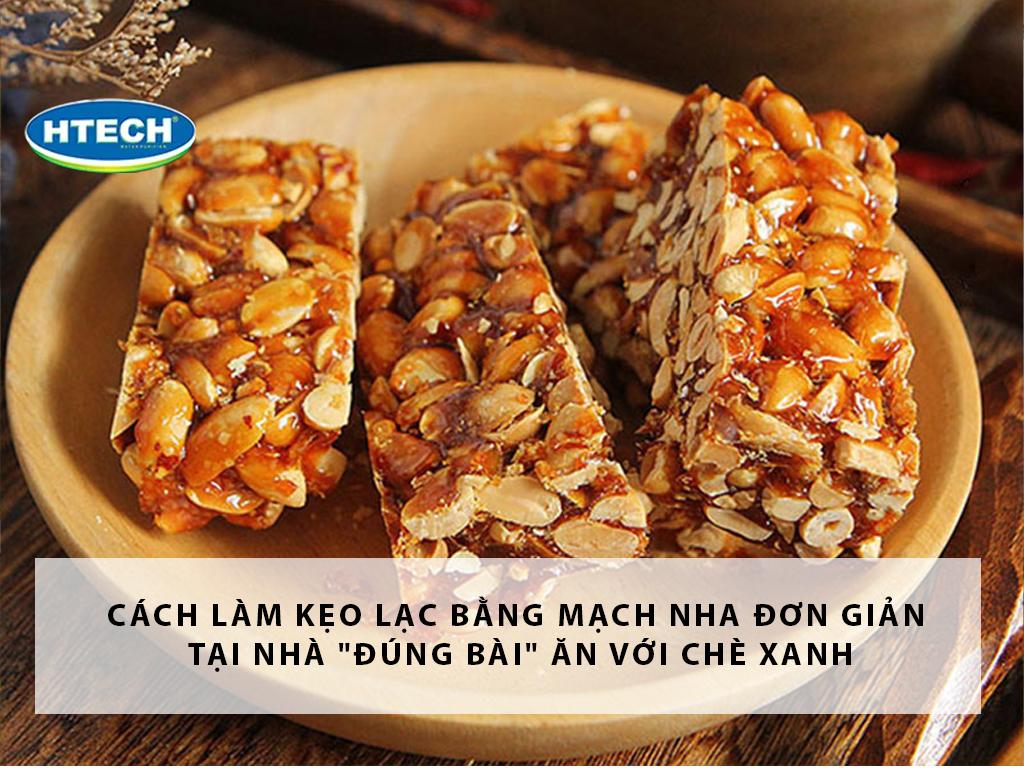 Cách làm kẹo lạc bằng mạch nha đơn giản tại nhà "đúng bài" ăn với chè xanh