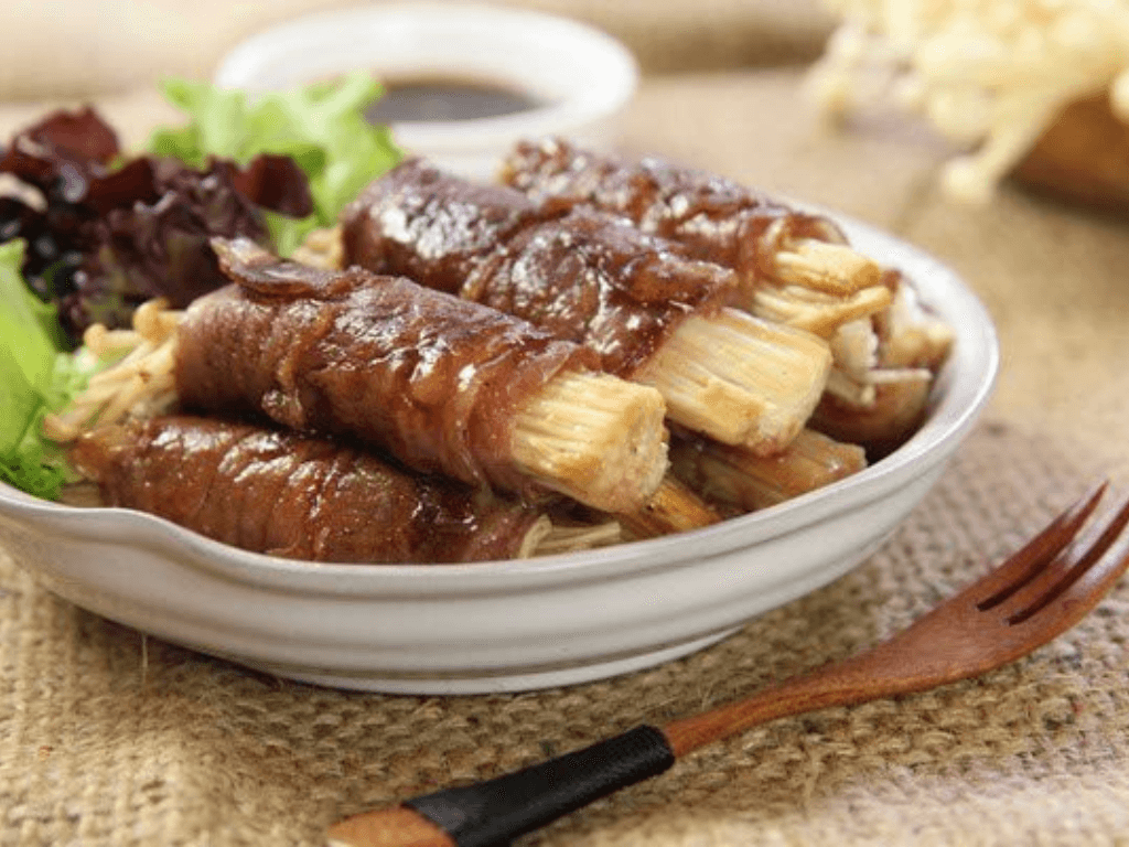 Cách làm bò cuộn kim châm nướng ngon tới mức phải “giấu kỹ công thức”