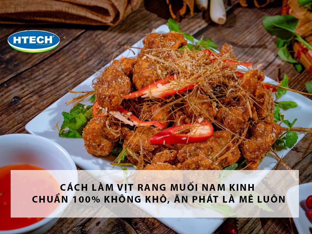 Cách làm vịt rang muối Nam Kinh chuẩn 100% không khô, ăn phát là mê luôn
