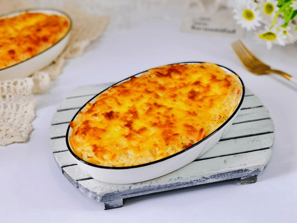 Cách làm khoai tây nghiền đút lò phô mai tan chảy sang chảnh mà dễ bất ngờ