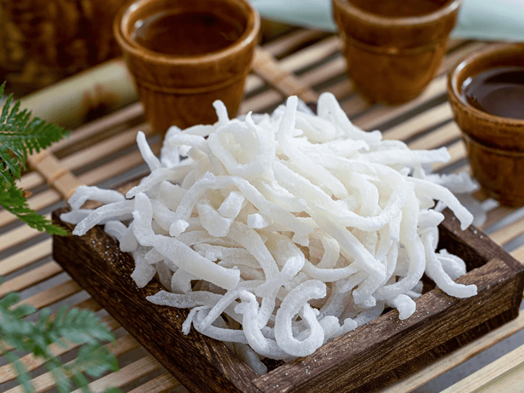 Làm mứt dừa bằng nồi chiên không dầu dễ bất ngờ khỏi lo “đảo mỏi tay”