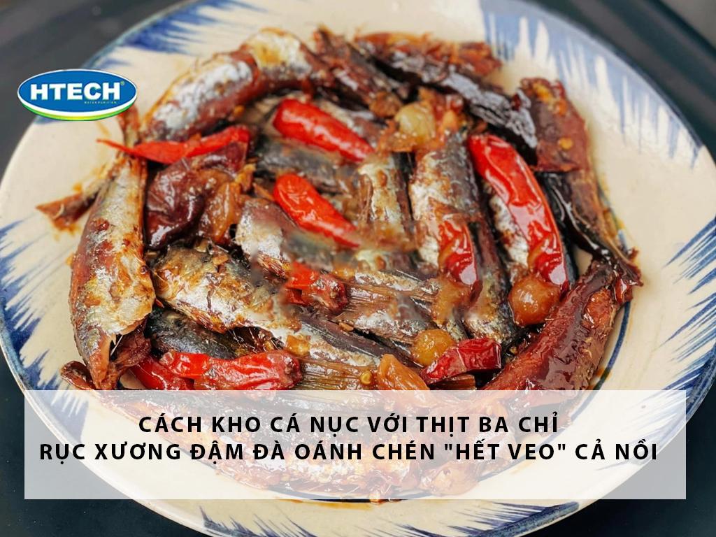 Cách kho cá nục với thịt ba chỉ rục xương đậm đà oánh chén "hết veo" cả nồi