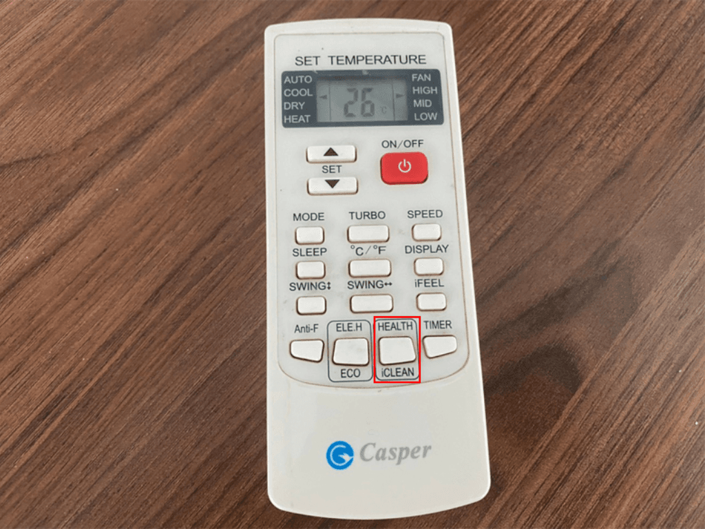 Cách sử dụng remote máy lạnh Casper chuẩn “bậc thầy” không chỉ là ON/OFF
